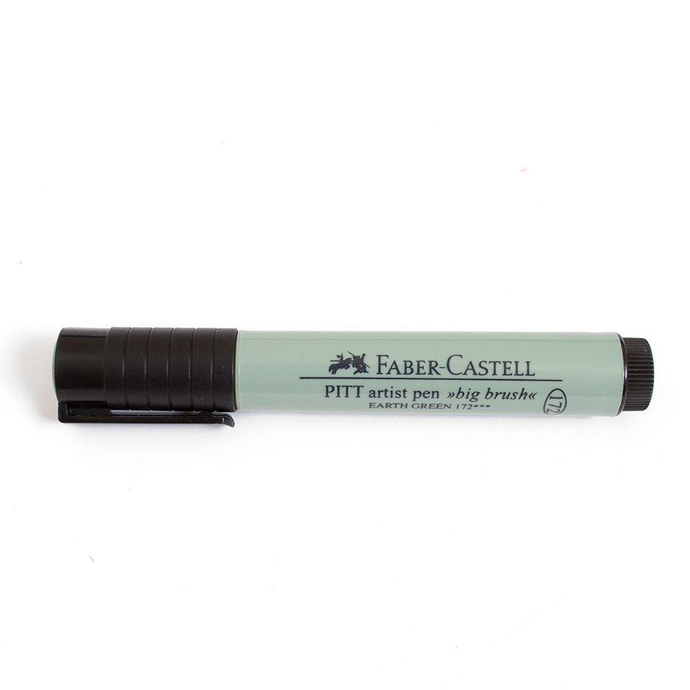 Faber Castell, Pitt, Artist, Big, Brush Pen, Earth Green